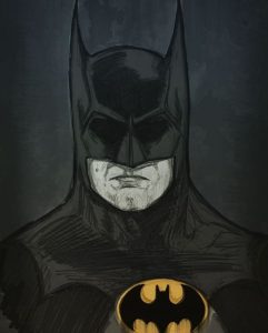 Batman drawing by Jamie Ridge